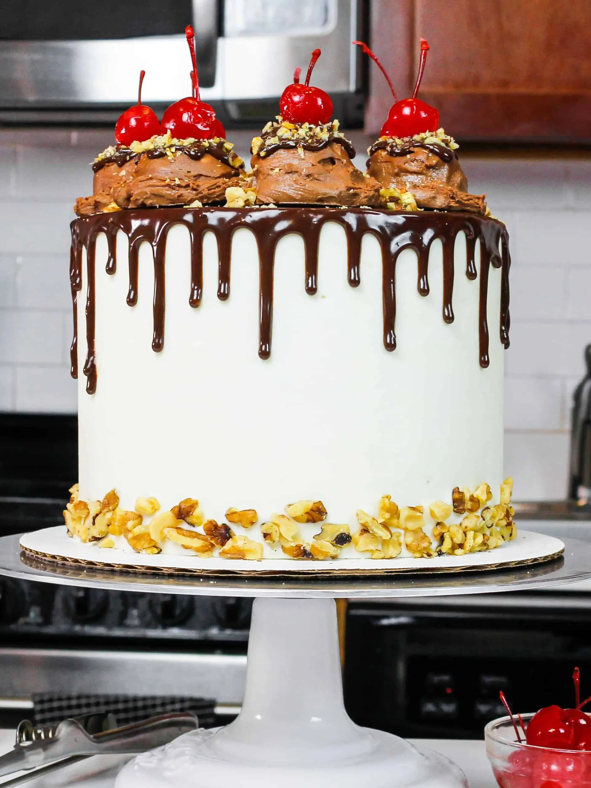 S'mores Ice Cream Cake Recipe +Video • Pint Sized Baker