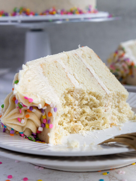 Vanilla Layer Cake Recipe: Delicious, One-Bowl Recipe