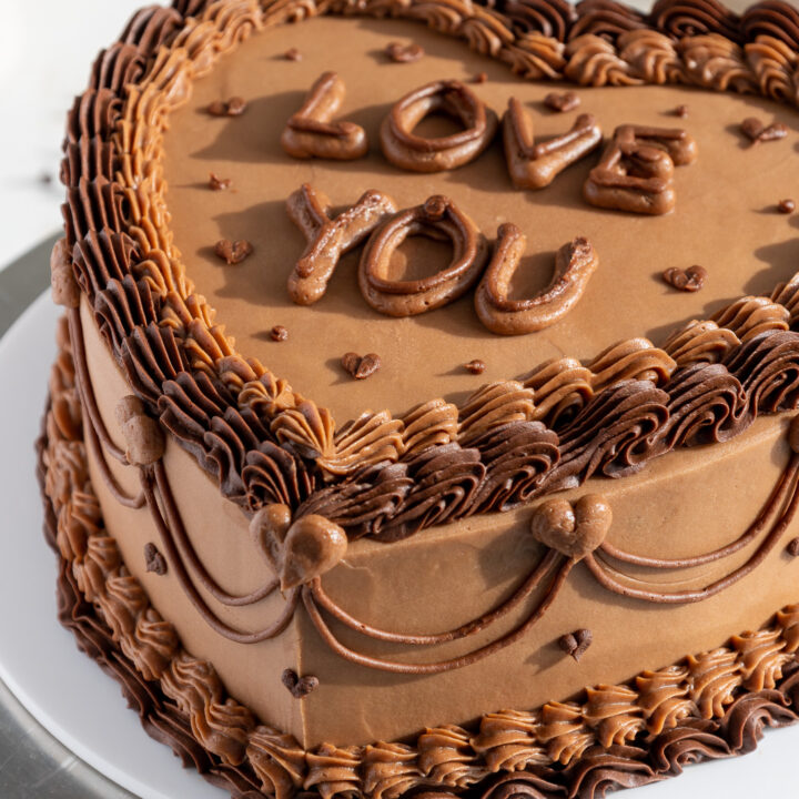 Online Chocolate valentine heart shape cake | Anytimecake.in |