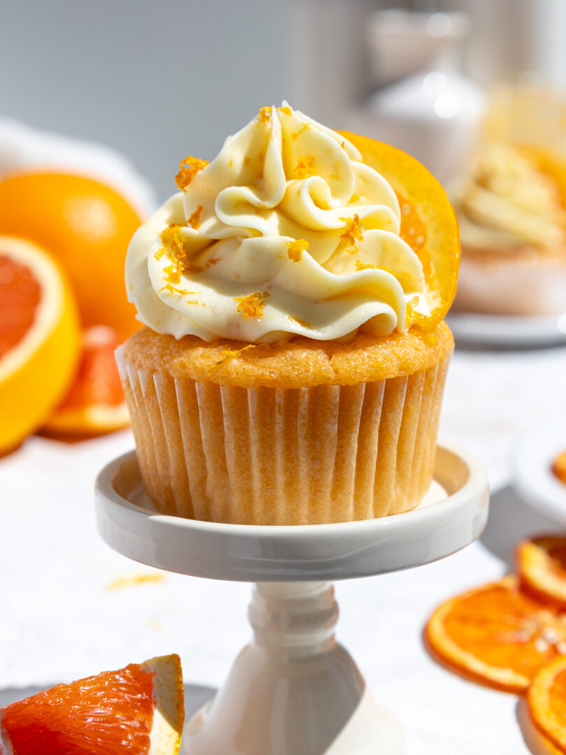 Orange Cupcakes - Bursting with Sweet Citrus Flavor