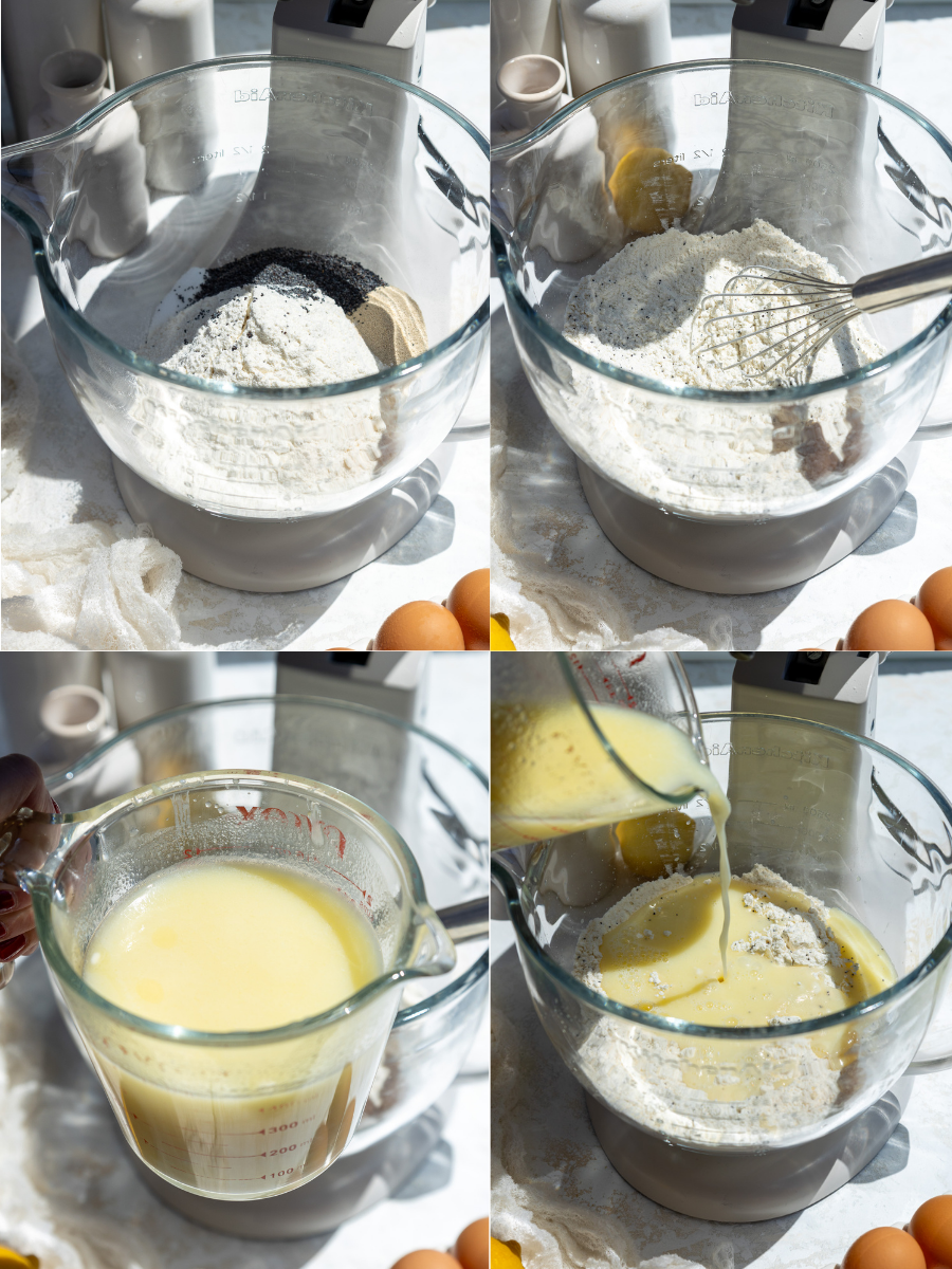 Lemon Rolls, Step 1: Make the Lemon Roll Dough