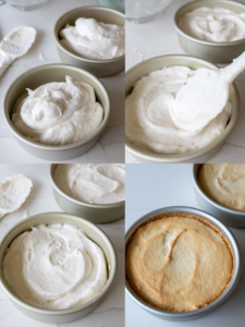 Smash Cake: Angel Food Cake w/ Whipped Cream Frosting