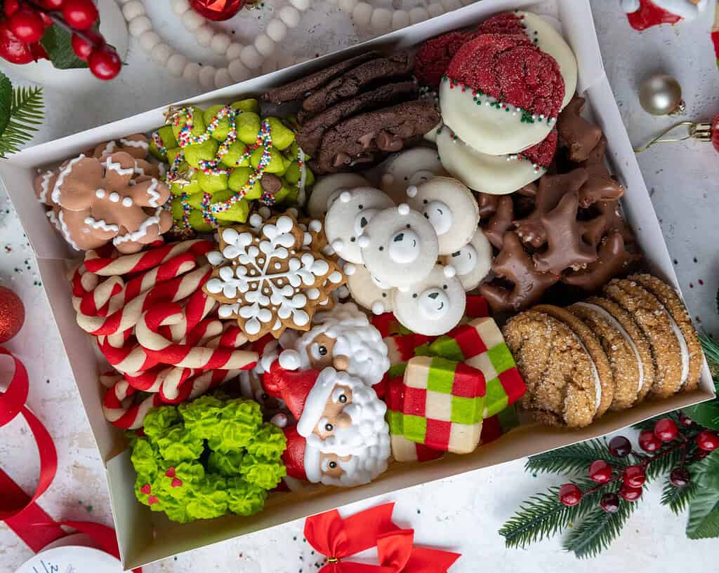 image of chelsweets 2025 Christmas Cookie box