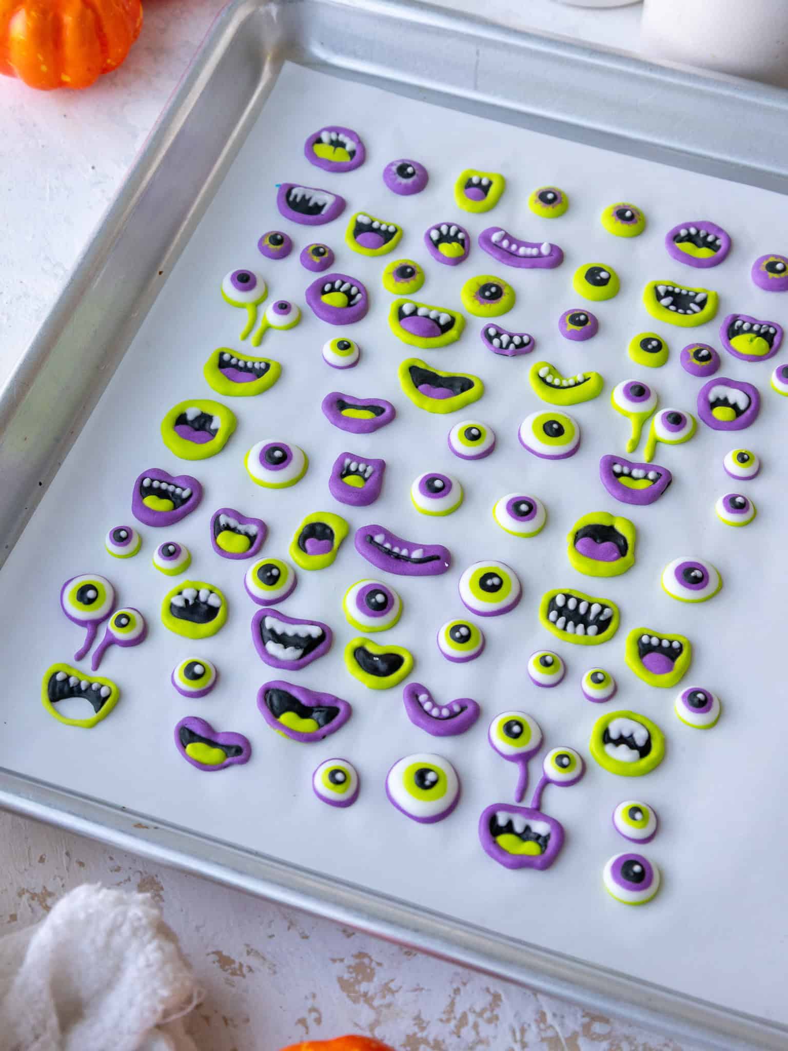 image of fun monster candy eyes made for halloween